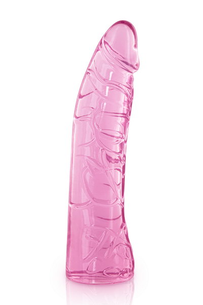Gode courbe rose Pure Jelly 18.5cm-1