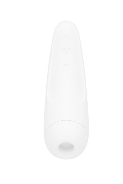 Stimulateur clitoris blanc connecté Curvy 2+ Satisfyer-3