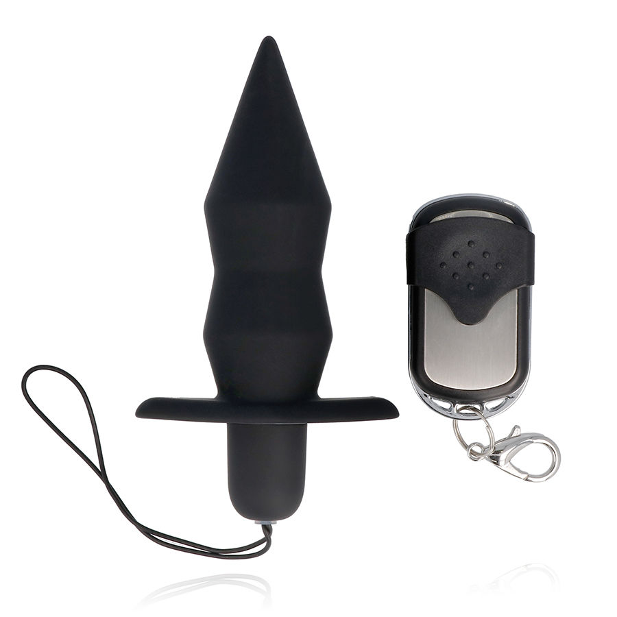 SPIRIT ANAL PLUG TELECOMMANDE NOIR-1