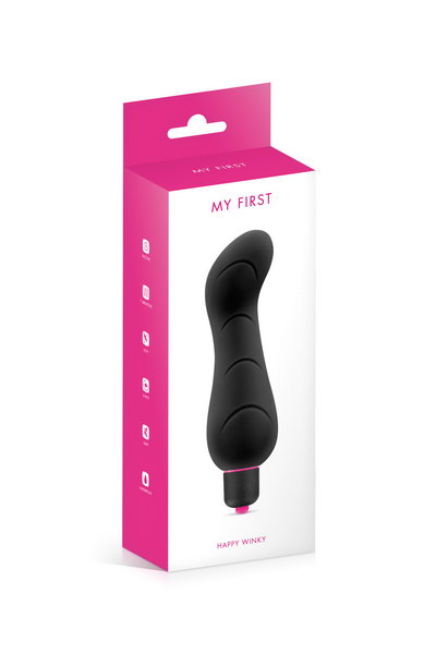 Vibro MY FIRST silicone WINKY NOIR