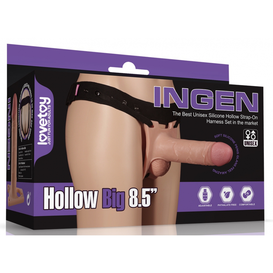 gode-ceinture-hollow-big-ingen-silicone-203-x-5cm