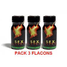 poppers sexline lot de 3