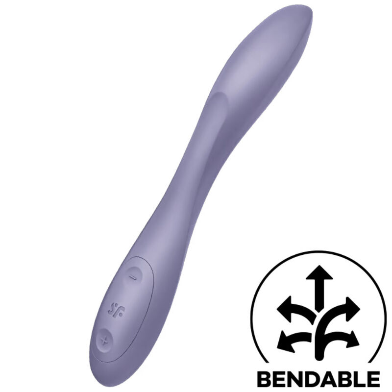 MULTI VIBRATEUR SATISFYER G-SPOT FLEX 2 - VIOLET(4)