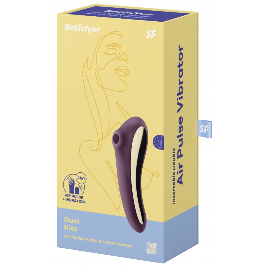Stimulateur de clitoris Dual Kiss Satisfyer