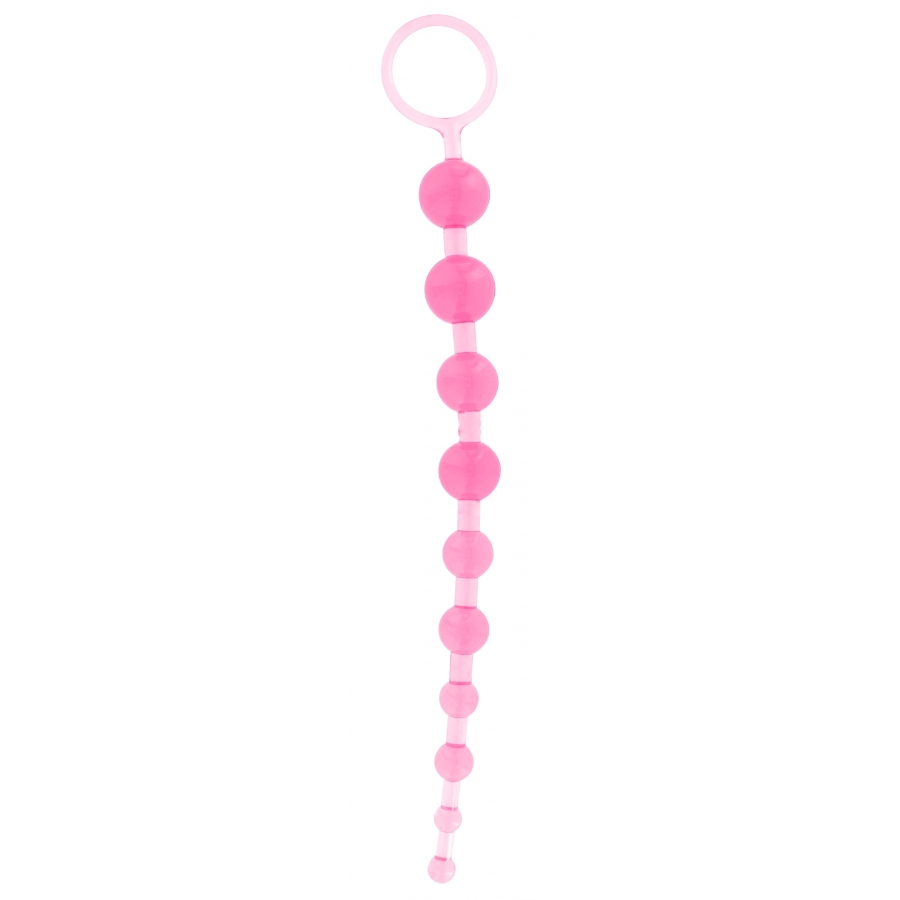chapelet-anal-thai-toy-beads-26-x-24cm-rose