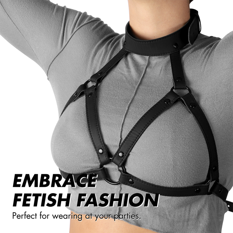 harnais.poitrine.femme.cuir.fetish7