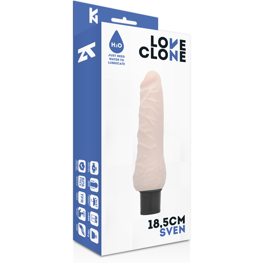 Vibromasseur Autolubrifiant Sven 18,5 cm .3
