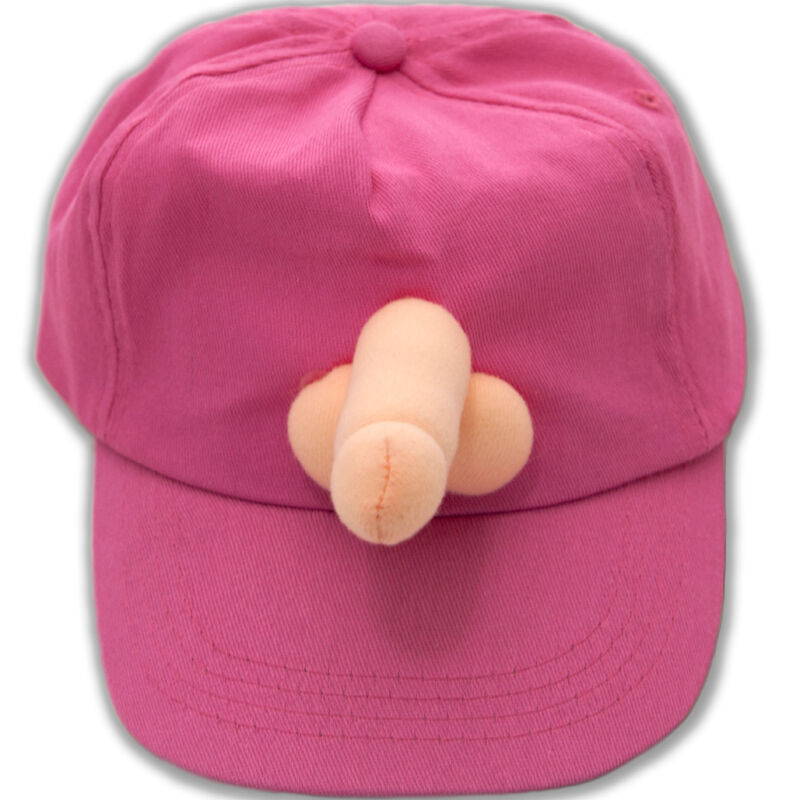 casquette.humour.pénis.rose