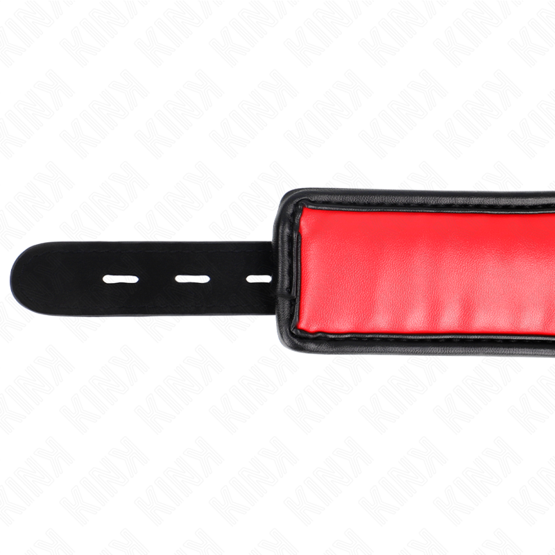 collier.laisse.reglable.noir.rouge.kink