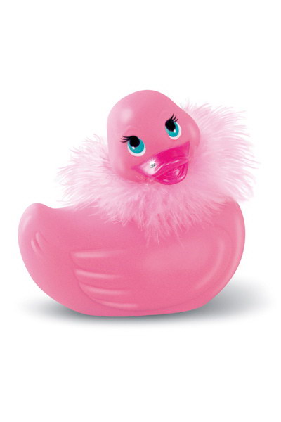 Canard DUCKIE Rose GRAND FORMAT 13cm