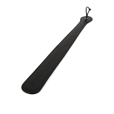 Cravache paddle noir cuir