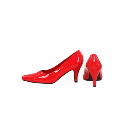chaussure-rouge-vernie-talon-court-verso