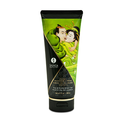 Crème de massage poire et thé vert BIO SHUNGA 200 ML