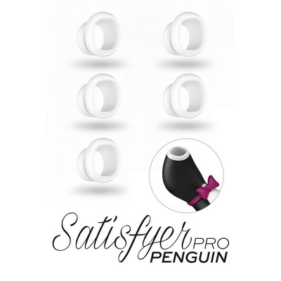 5 embouts silicone Satisfyer Pro Penguin Next Generation