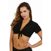 2332top-bk-bolero-cache-coeur-col-chemise-lacage-ajustable-devant