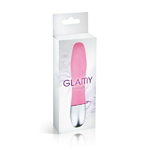 Vibromasseur lisse Glamy Finger Pink-2