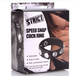 Cockring 4 pressions SPEED Noir-2