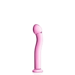 gode en verre rose point G 27 Glossy Toys-1