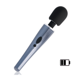 BLACK AND SILVER DEXTER MASSAGE WAND usb