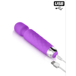 Vibromasseur wand violet 20 vitesses USB Yoba-1
