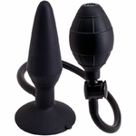 plug gonflable anal sevencreation taille M noir-1