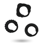 ADDICTED TOYS C-RING SET BLACK(1)