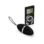 Secret Intime noir, œuf vibrant avec télécommande sans fil