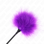 plumeau-violet-manche-court-3