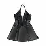 robe-similicuir-fermeture-eclaire-noir-sexy-4