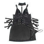 robe-noire-fetish-sangles-bras.3