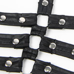 robe-noire-fetish-sangles-bras.12