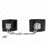 menottes.simil.cuir.cadenas.noir.kink4