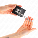 menottes.simil.cuir.cadenas.noir.kink.1