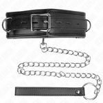 collier.laisse.reglable.noir.rouge.kink2