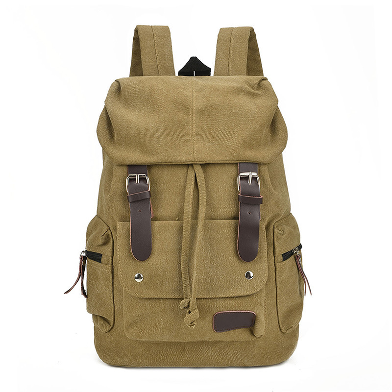 New-Men-Backpack-Canvas-Backpack-Bags-College-Student-Book-Bag-Large-Capacity-Fashion-Backpack-15-Inches