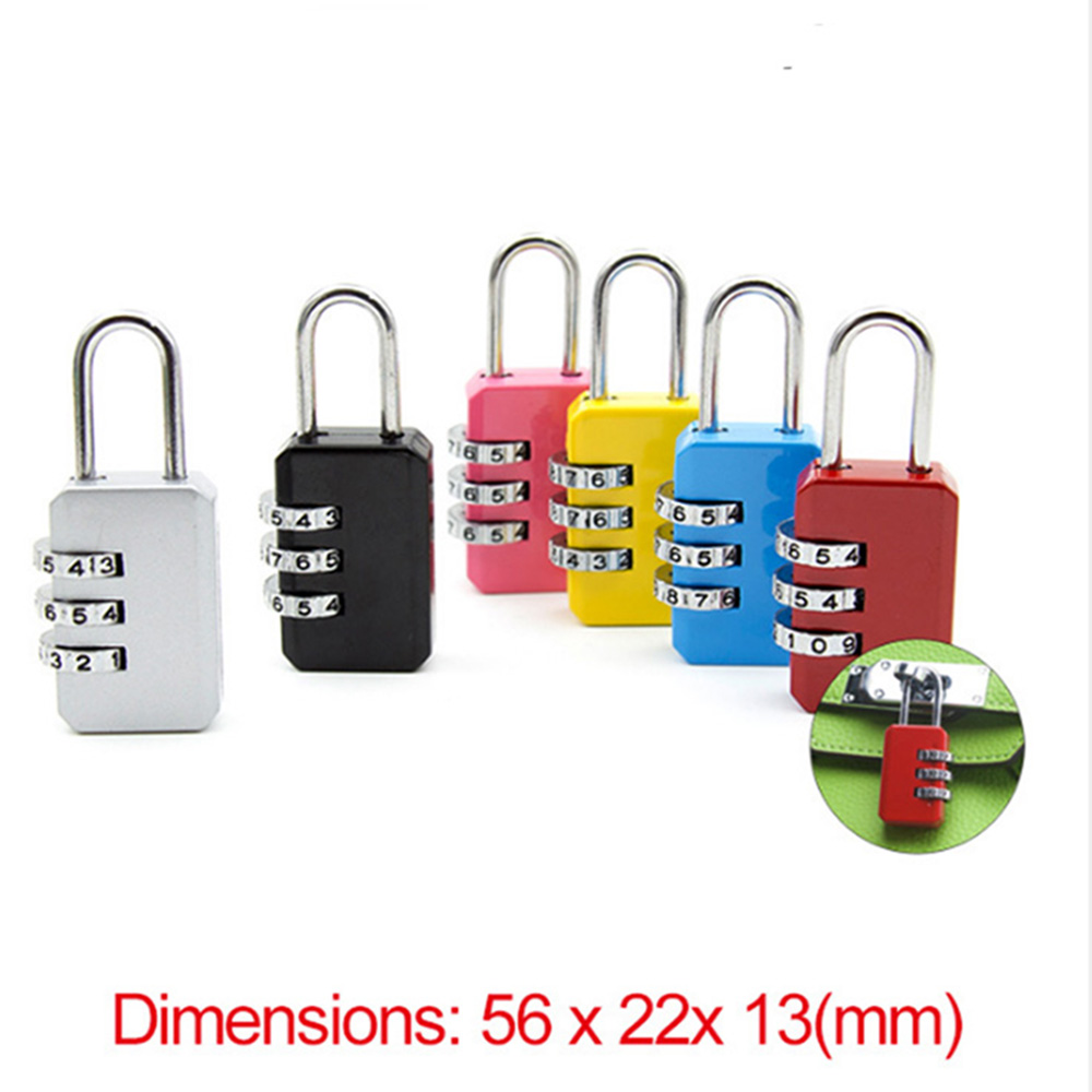 New-Resettable-3-Dial-Digit-Combination-Suitcase-Luggage-Password-Code-Lock-Padlock
