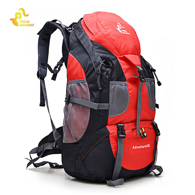 Free knight adventure sales 50l backpack