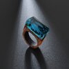 Nouvelle-rue-tirer-chaude-mode-hyperbole-style-for-t-Bois-charme-bleu-r-sine-cristal-Anneau