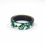 Main-En-Bois-et-R-sine-Anneaux-Vert-Mousse-Transparent-Rng-pour-Femmes-Hommes-Vintage-Bijoux