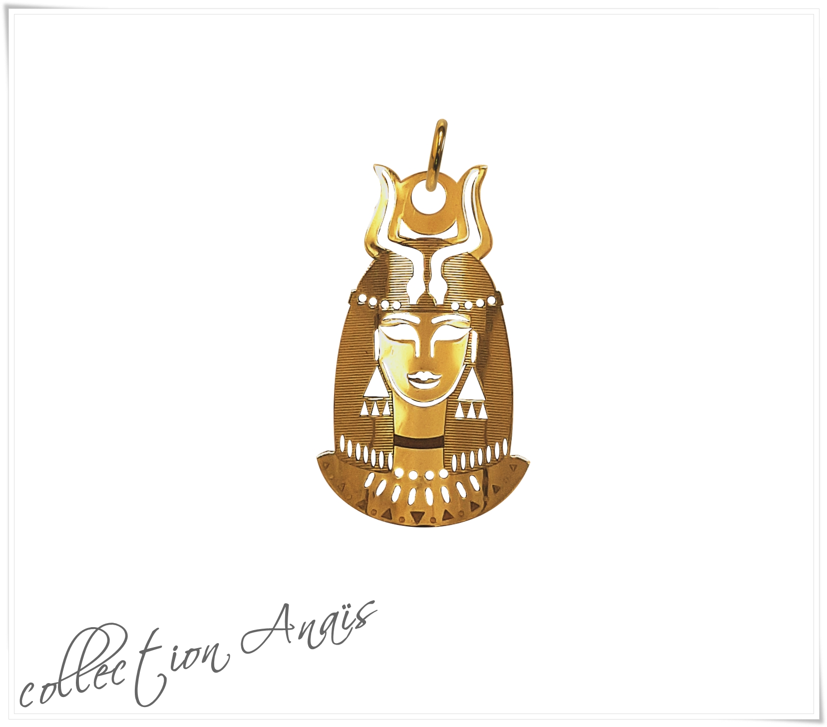 Collection ANAIS-Cleopatre-or-jaune