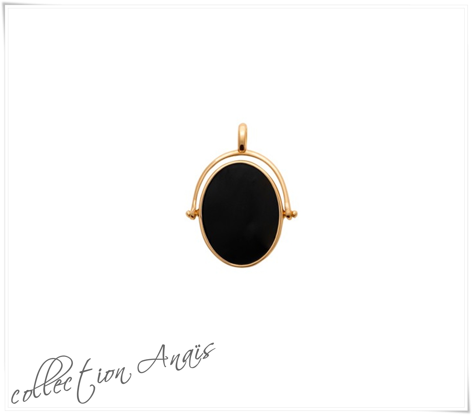 Collection ANAIS-pendent-plaqué-emailnoir