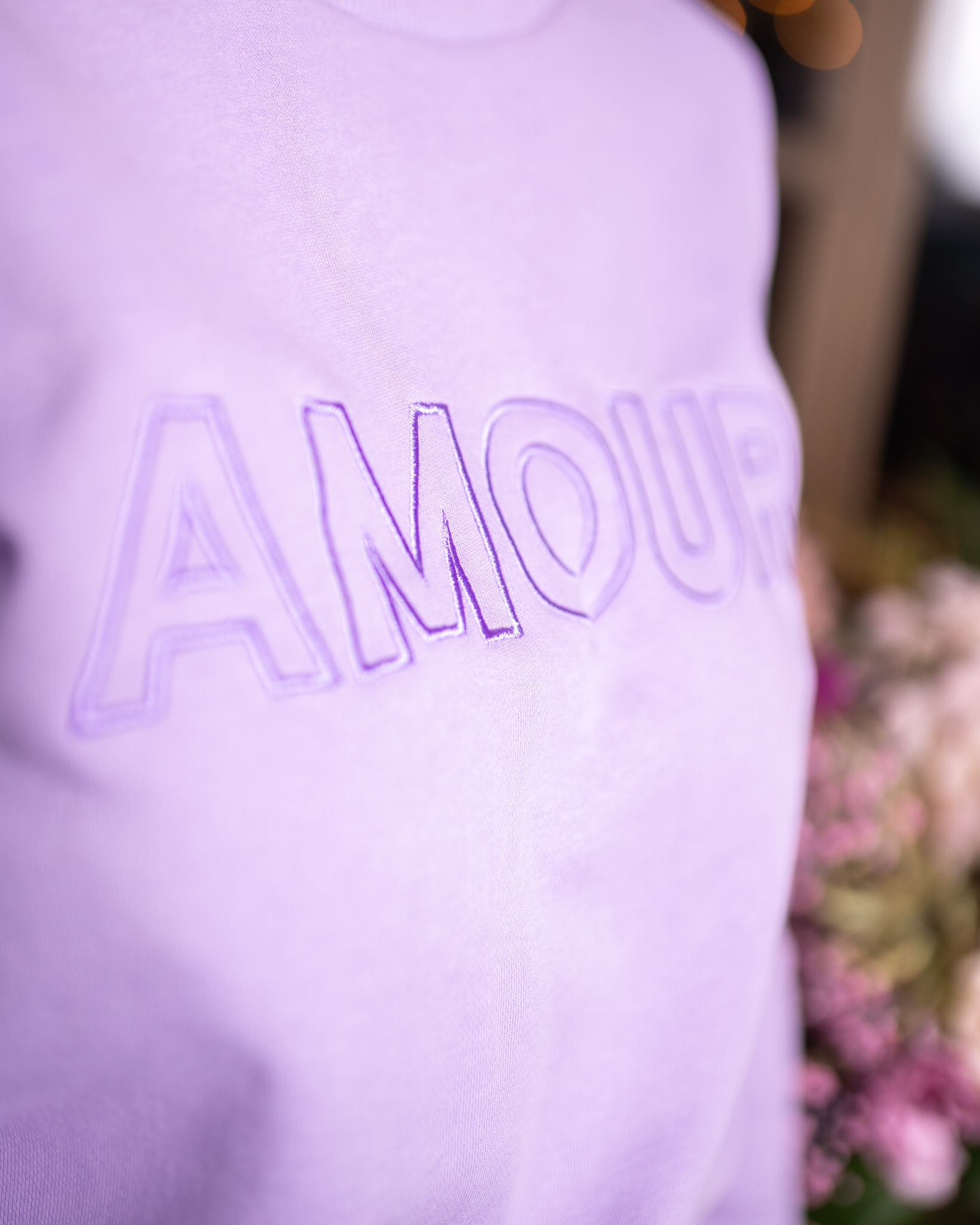Line-Pull AMOUR lilas
