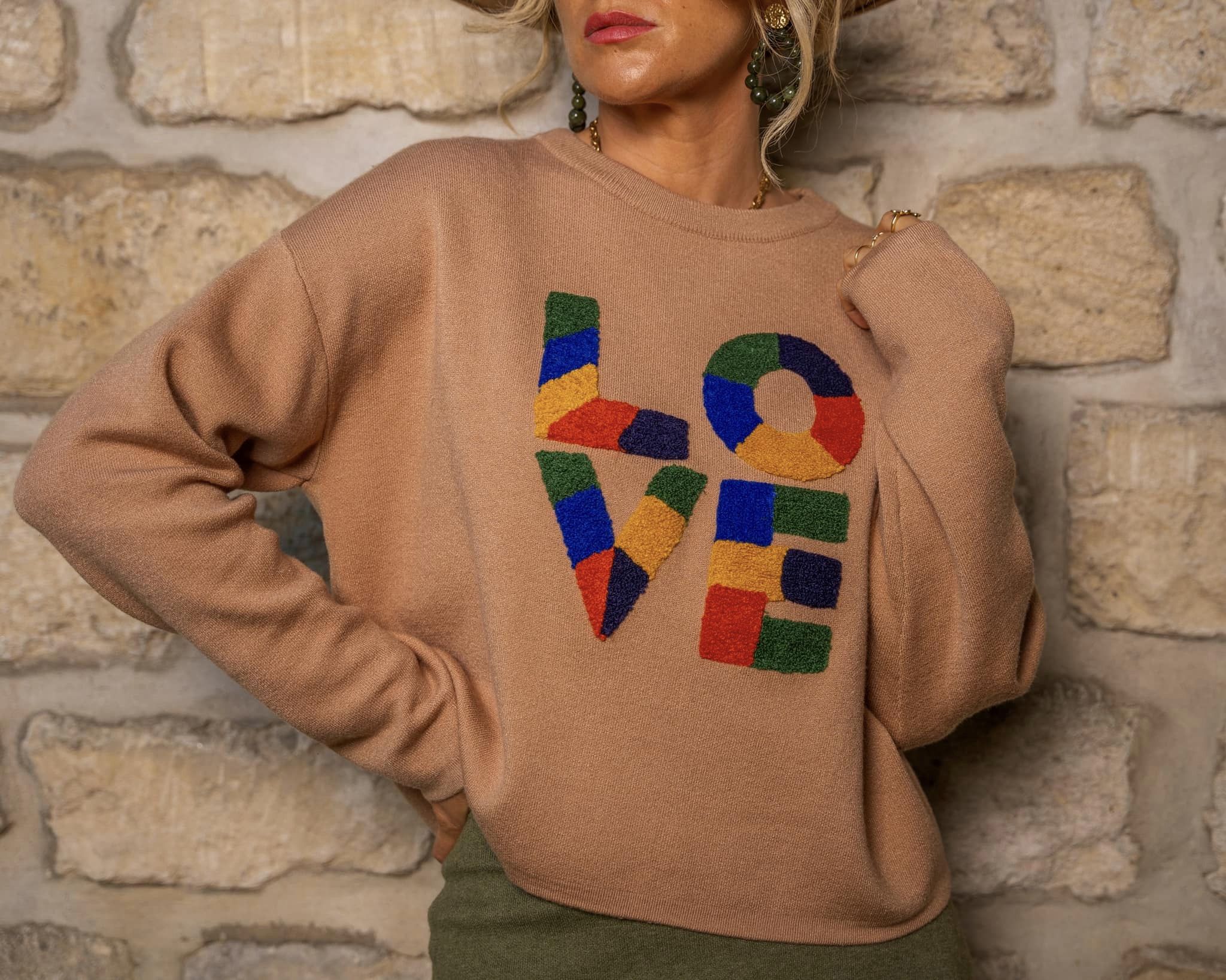 Holly-Pull LOVE camel