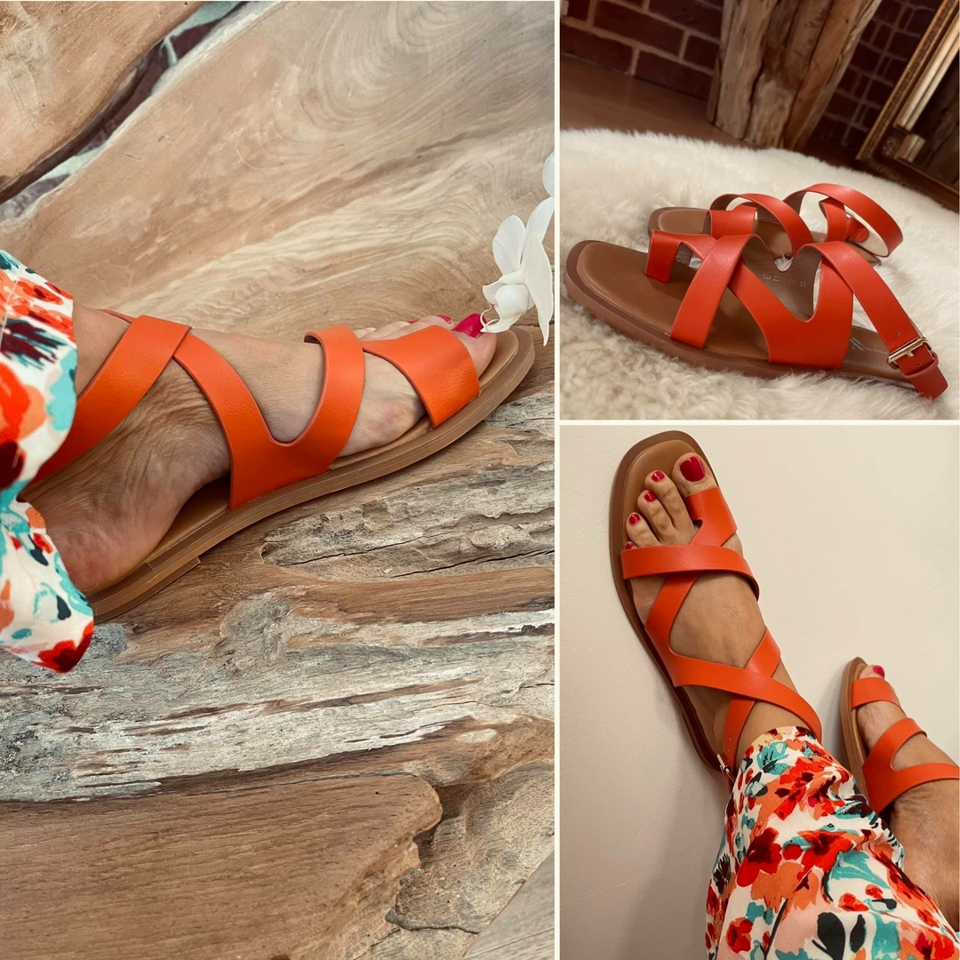 Sandales multibrides colorées Leola - Pointure 40 - Vanessa Wu
