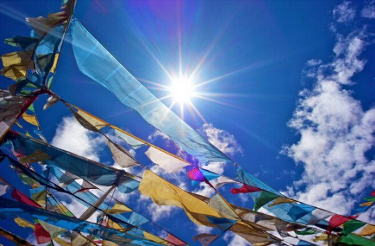 Drapeaux de prières bouddhiste Tibétain « Prajna Paramita Sutra »-9