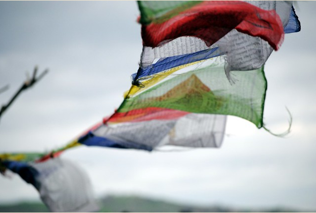 Drapeaux de prières bouddhiste Tibétain « Prajna Paramita Sutra »-12