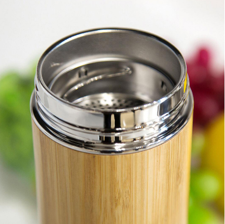 Bouteille thermos « Govinda » en Bambou-10