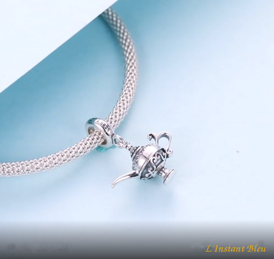 Charm Bohème « Dīpikāḥ » Lampe merveilleuse en Argent Sterling-10.2