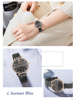 Montre casual « Ḍāmarī » Esprit Bohème-25