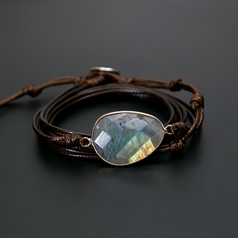 Bracelet-en-corde-pierres-naturelles-Labradorite-Boho-longue-amiti-Bracelet-Unique-la-main-Bracelets-ethniques-livraison